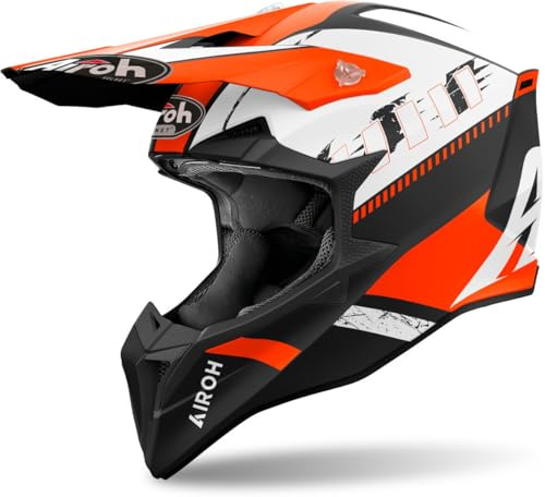 AIROH WRAAAP FEEL ORANGE MATT L