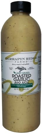 Terrapin Ridge Farms Garlic Aioli Made with Avocado Oil, 32 fl oz