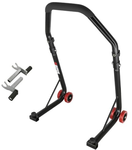 SEFIS D18 Motorradständer Set Hinterrad Motorradheber Serviceständer Heck motorrad montageständer hinten motorrad ständer set motorrad aufbocken (Schwarz, 2in1 für Honda CMX 500 Rebel)