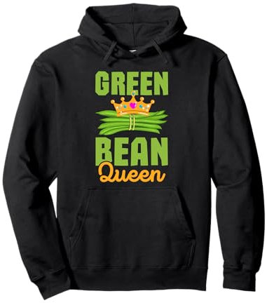 Best Bean Art For Girl Women Kids Green Seed Fruits Lovers Pullover Hoodie