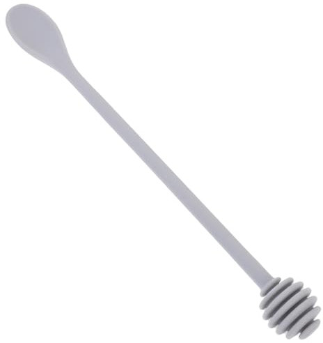 Gatuida Cuchara para Remover Miel De Silicona y Nylon Mango Largo, Utensilio Resistente y Seguro, Removedor De Jarabe para Uso Doméstico, Apto para Cocina y Repostería, Unitario Color Aleatorio