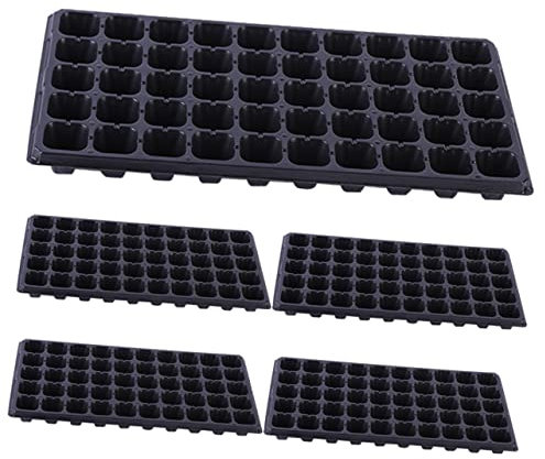 FONDOTIN 6pièces Plateau De Germination Multi-cavités pour Démarrage De Plantes Accessoire De Jardinage Compact Et Pratique