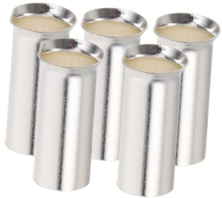 iplusmile Juego De 5 Conectores De Crimpado Eléctrico, Casquillos De Cable, Kit De Terminales De Clavija De Cable, Conector De Crimpado Eléctrico para Conexiones De Cableado De Audio.