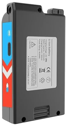 26V 2200mAh Rechargeable Li-Ion Battery Vacuum Cleaner Accessories Compatible For Whirlpool 480Y 496Y TOMEFON X60 Proscenic P8 KENVOR VC101