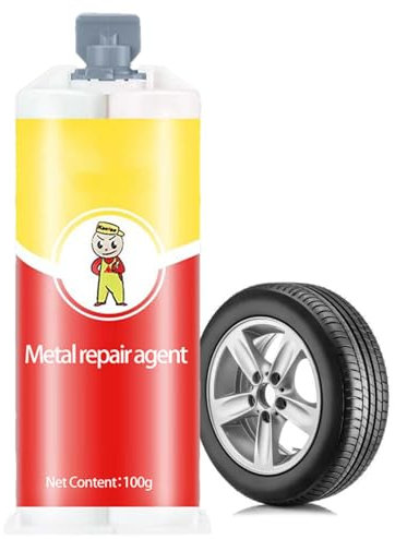 Pegamento metálico extra fuerte, metal líquido resistente al calor, adecuado para la reparación de grietas superficiales y erupciones en metal, acero inoxidable