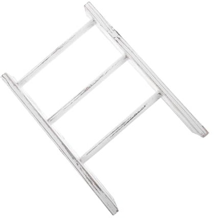 Zerodeko Échelle Porte-Serviettes Décorative pour Salle De Bain Rustique Porte-torchons De Style Ferme pour Comptoir De Cuisine