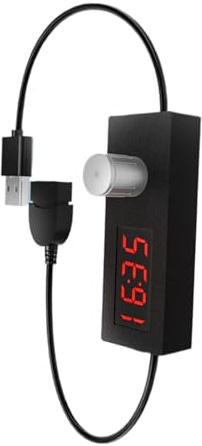 Uhngw USB-Timer-Schaltkabel, einstellbare Zeitschaltung, Energie-Aus-Schalter – Unterhaltungselektronik für Aquarien, Zuhause, Automobil, Haushalt
