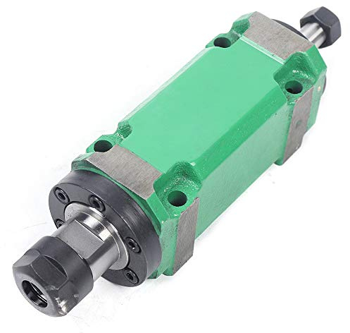 ER20 Collet Chuck Power Head Spindle Power Unit 60mm Cutting/Boring/Milling machine Tool Spindle 750W 0.75KW 1hp Waterproof For Drilling Application (Angle contact (for boring and milling) waterproof)