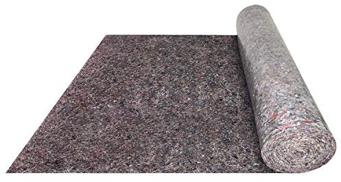 SAILUN Non-Slip Painter's Protective Fleece Roll 1m x 50m, Water-Resistant Floor Covering for Painting & Renovations, Heavy-Duty Nonwoven Fabric, Dust & Spill Guard, Reusable, 180g/m