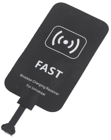 Wireless Charger Receiver,5V 2A 10W Qi Wireless Charging Receiver Patch Module Chip for Android Mobile Phones with Micro USB Reverse Interface