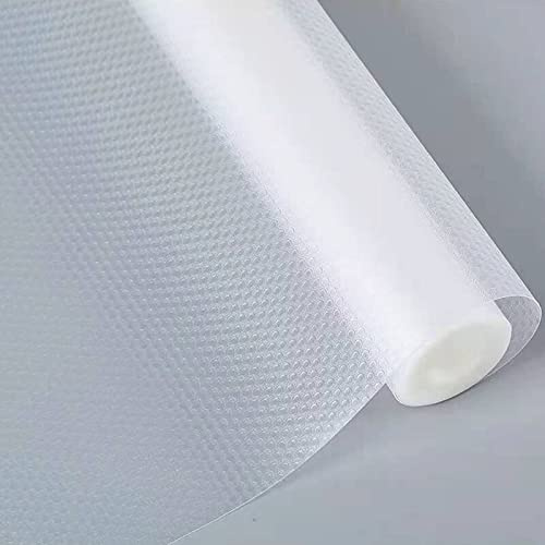 RUIYWEN Alfombrilla Antideslizante para Cajones, Esteras de Estante para Gabinetes de Cocina, Armario, Frigorífico, Zapatero, Estantería (30x300cm)