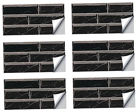 6st Vintage Fliesenaufkleber Wand Dekoration Ölfester Aufkleber Tapete Für Küchenwand Aufkleber Für Küchenfliesen Küchenrückwandaufkleber Hintergrund Pvc 3d Entfernbar Heckklappe