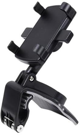 Kripyery Auto Handyhalterung Multifunktional Einstellbar Universal Armaturenbrett Auto Telefon Clip Halterung Ständer GPS Display Halterung für Navigation Schwarz
