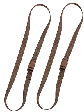Savotta Pack Straps SR Buckle 2 Stück braun 80cm