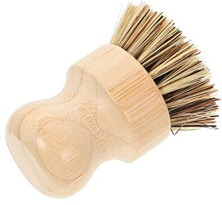 Bamboo Kitchen Brush for Vegetables and Fruits, Multi Function