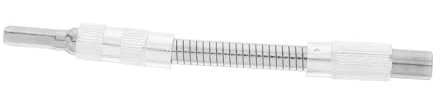 OSALADI Flexible Drill Bit Extension Steel Drill Bit Extender Operation Screwdriver Extension