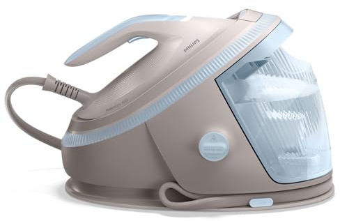 Philips PerfectCare PSG7200/60 Générateur de vapeur série 7000 g, pression de 8,5 bar, température optimale, semelle SteamGlide Elite, réservoir amovible de 1,5 l, vapeur verticale, détartrage facile