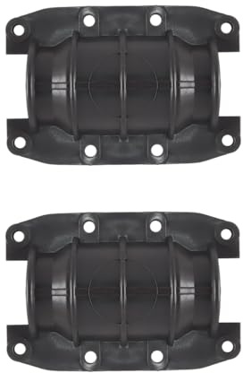 Enwye 1 Set Pipe Repair Clamp Emergency Pipe Repair Kit for Plastic and Metal Pipes OD 32MM