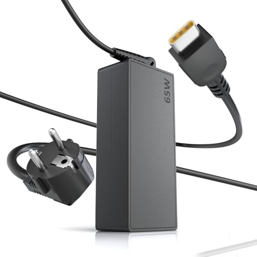 Cargador Portatil USB C 65W Universal para Lenovo Thinkpad Yoga, ASUS Zenbook ExpertBook, Macbook Pro/Air, HP Elitebook Spectre, Acer Chromebook, Google, Samsung 20V 3,25A Tipo C Adaptador