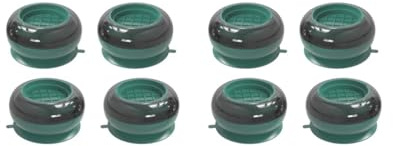 2 set of 4Pcs Washing Machine Base Foot Pads Rubber Non Skid for Washing Machine Home Green