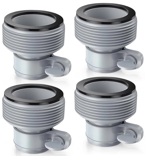 IHLOOTD Adaptador Manguera Piscina,Conector de Manguera de Piscina B, Conector Manguera Piscinas,Juego Adaptadores Manguera Piscinas, Accesorios Piscina para Intex Accesorios de 1.25/ 1,5