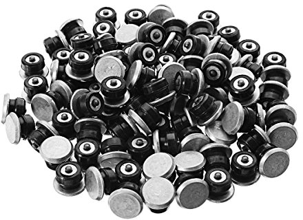C-FUNN 100Pcs Autoreifen Stollen Spikes Rad 12X9Mm Schneeketten
