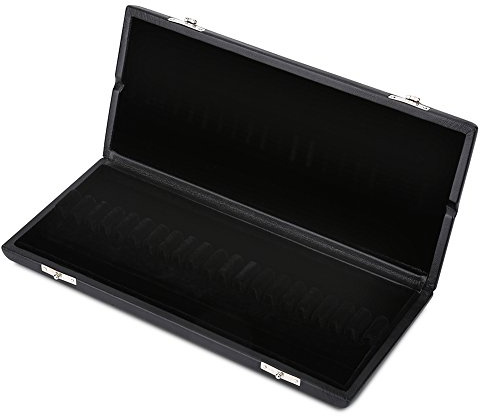 Tomotato Oboe Reed Case PU Leder Oboe Reeds Koffer wasserdichte Oboe Reeds Case Tasche Aufbewahrungsbox Oboe Reeds Schutztasche zum Aufbewahren, Erhältlich in 3 Größen(20)