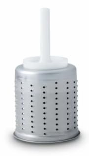 ERSATZTROMMELN TROMMEL ZU GEMÜSESCHNEIDER RAFFELVORATZ FÜR KITCHENAID VON MESSERSCHMIDT - MADE IN GERMANY (11 042 (25587) feine Raspeltrommel)