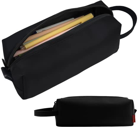 Fmeida Federmäppchen Mädchen Federtasche Junge Schlampermäppchen Vintage Federmappe Etui Single Stiftemäppchen Stiftemappe Federpenal Mäppchen Teenager für Büro Uni