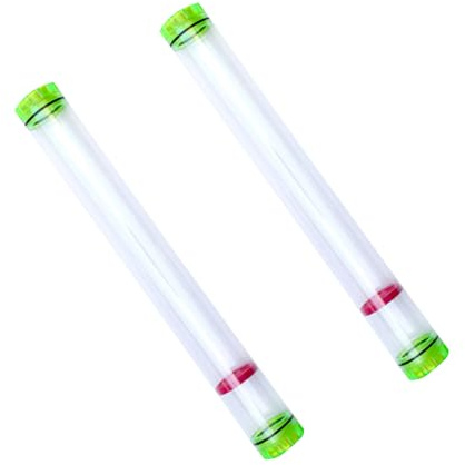 AOVNA 2 st plastfiske flytrör 40 cm fiske kajak klar kajak bönpåsar fiske dobber förvaring plast stöttåliga fisketillbehör