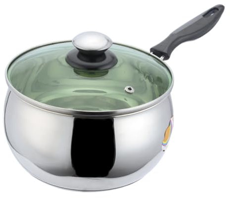 ULTECHNOVO Olla De Leche Para Cocina Olla De Sopa Utensilio De Cocina Resistente Mango