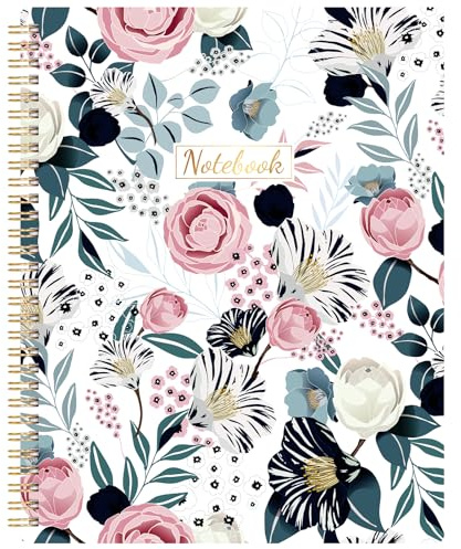 Artfan A4 Notebook, 160 pages, 8.5x10.5, Floral
