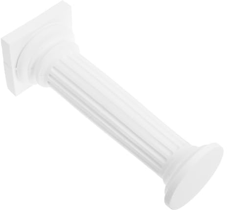 MAGICLULU Roman Column Statue Decorative Plaster Sculpture with Intricate Handcarved Details Classic Roman Pillar Decor for Home Office Mall Artistic Ambiance Enhancer