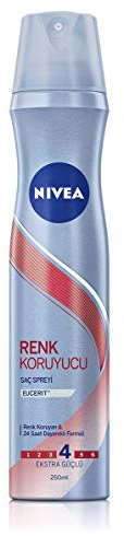 NIVEA Haarspray, Extra Stark, 250 ml Sprühdose, Color Schutz