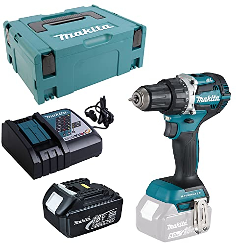 Makita DDF484RF1J Akku-Bohrschrauber 18V / 3,0 Ah, 1 Akkus + Ladegerät im MAKPAC