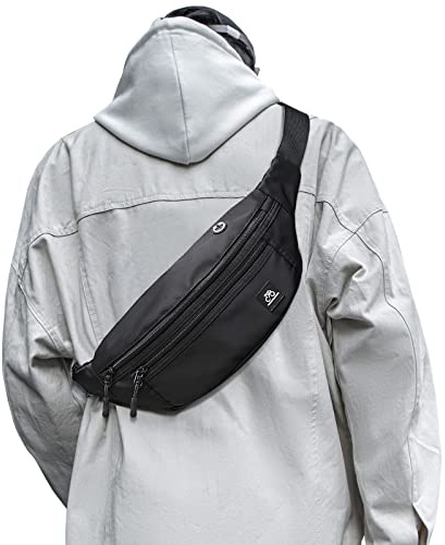 SZSYCN Bauchtasche, Hüfttasche und Gürteltasche für Herren und Damen, Sportbauchtasche, kleine Polyester-Fanny-Pack-Hüfttasche für Outdoor-Aktivitäten, Sport, Wandern, Joggen und Hundespaziergänge