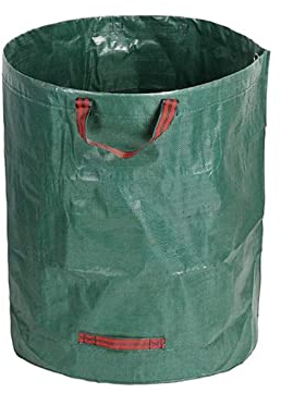 Helweet Borse da Giardino Professionali, Sacchi Per la Spazzatura da Giardino, Sacchi per Rifiuti da Giardino, Sacchi Giardinaggio Pieghevole, Borsa da Giardino, 45cm x 38cm