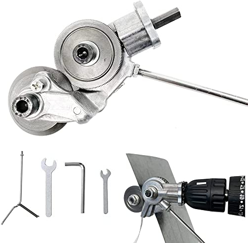 Elektrische Bohrmaschine Blechschneider Handschneider Metallschneider Blechbohrer Schere (Bohrer nicht im Lieferumfang enthalten)