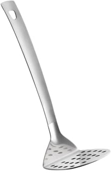 Metaltex Dana Presse-purée de la série 23 cm en acier inoxydable solide, poignée robuste