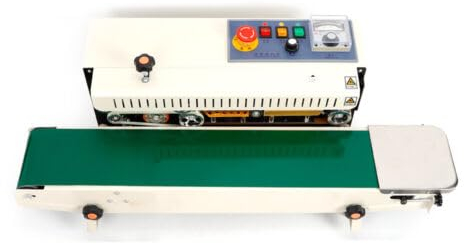 Vacuum Sealer Bag Automatic Machine One-Touch Sealing Food Pure Copper Motor Continuous Band Vac Pack for pharmaceutical agricultural industrial and food applications FR-770 500W