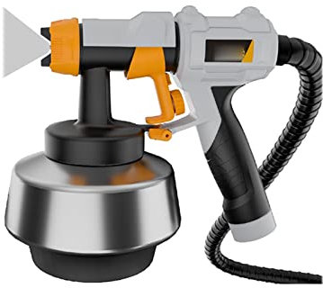 Spray Gun, Electric Spray Gun High Power 1200W Art Emulsion Paint Spraying Machine Paint Wall Spray Machine(Set1)
