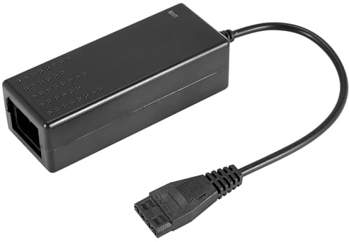 Quystetes 12V+5V Fuente de alimentacion de disco duro de AC Adaptador para dispositivo de disco duro Negro