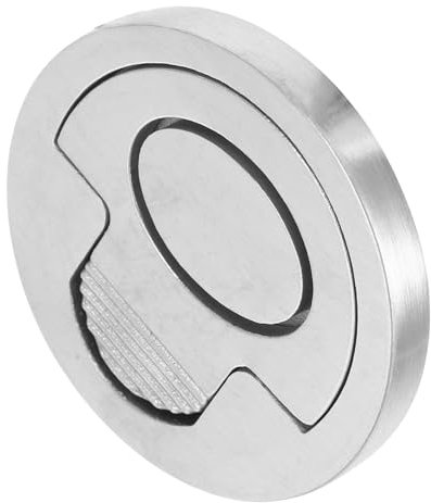 Gatuida Maniglia Incassata Per Armadi Maniglia Per Porte Armadi Anello Sollevamento Filo Applicazione Versatile Per Mobili e Barche