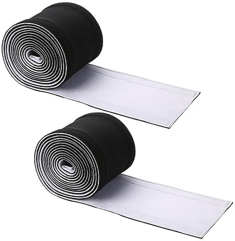 POPETPOP 2pcs Cable Protective Cover Neoprene Cord Organizer for Wire Management Cuttable Cable Sleeve for Home Office Use