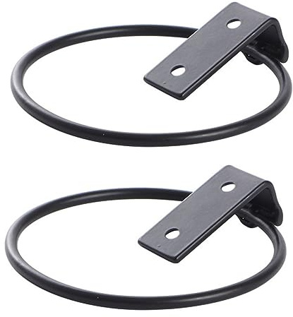 Toddmomy 2 Piezas Soporte Macetas de Pared Soporte para Maceteros de Antióxido Colgador de Plantas para Jardín y Colgante Exterior