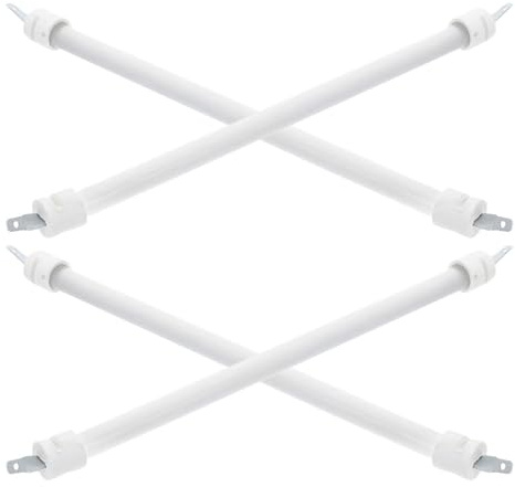 Homoyoyo Tube Chauffant Quartz pour Chauffage Extérieur – 4 Pièces 27 Cm – Élément Chauffant Électrique pour Chauffage D’Espace et Remplacement Rapide