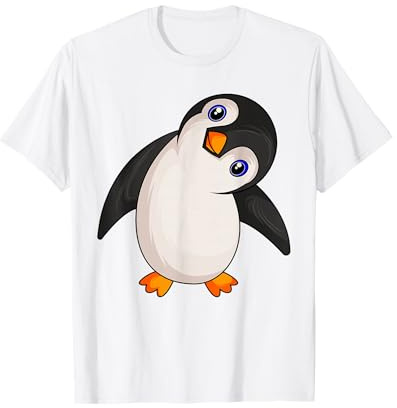 Pinguin Liebhaber Penguin Mädchen Kinder Damen T-Shirt