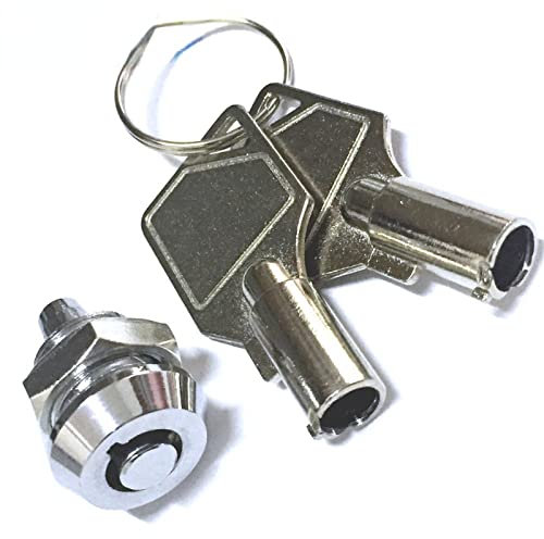 VCHEL Serratura Per Armadio A Spinta Per Uso Domestico Con Chiave Tubolare Per Mobili A Cilindro Con Serratura Per Cassetti Portagioie