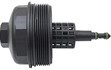 MASO Tapa de carcasa de filtro de aceite de motor, cubierta de filtro de aceite de repuesto OE: 11421744000, compatible con B/M*W E46 E60 E83 E53 M54 1997-2006