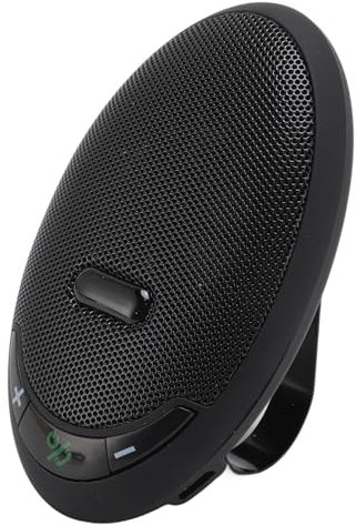 Haut-Parleur Bluetooth de Voiture pour Téléphone Portable, Kit Mains Libres Bluetooth Portable, Aide Vocale, Haut-Parleur Mains Libres Bluetooth BT 5.0 EDR, Kit Mains Libres de